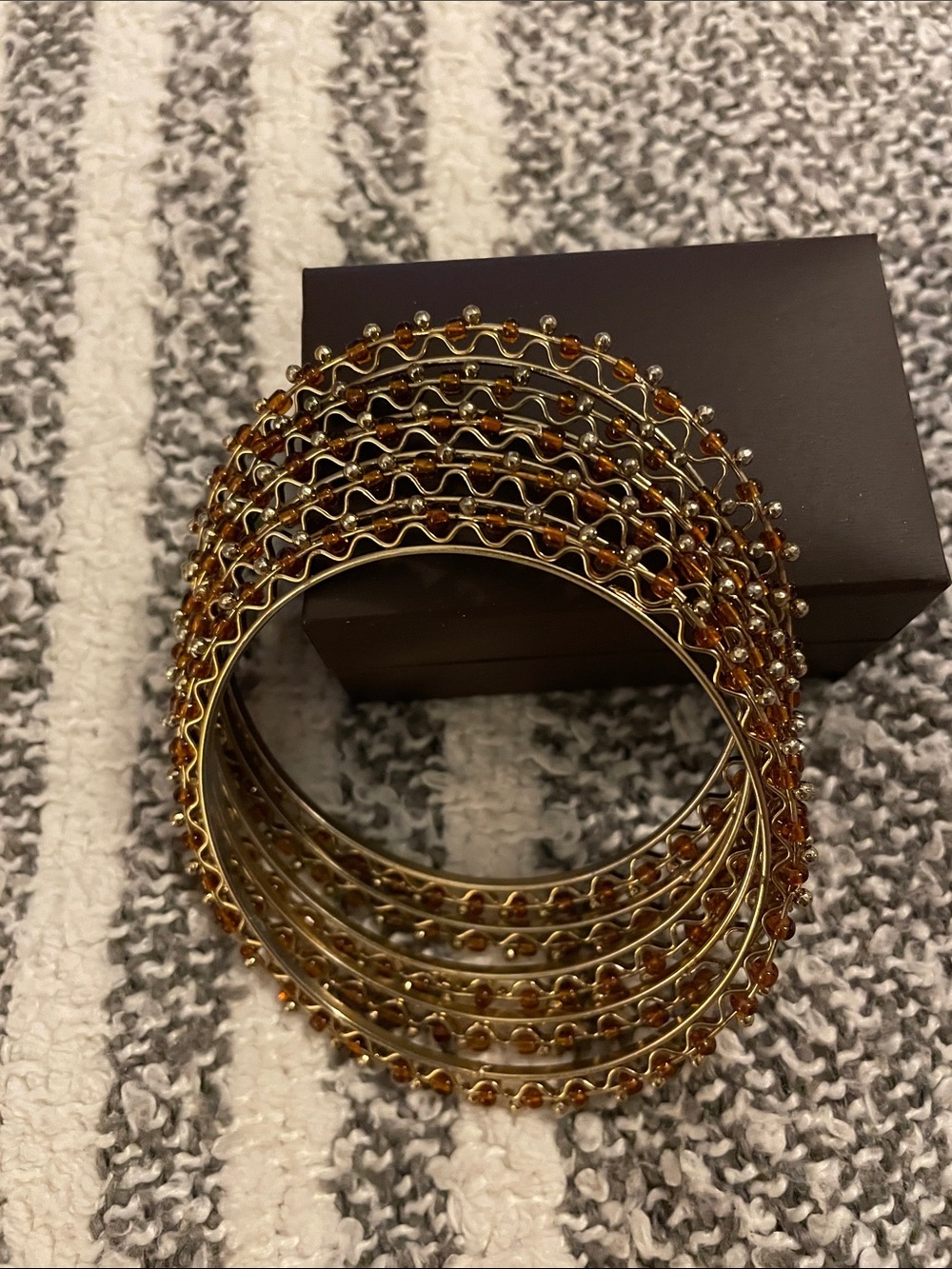 Set of 5 bangle bracelets